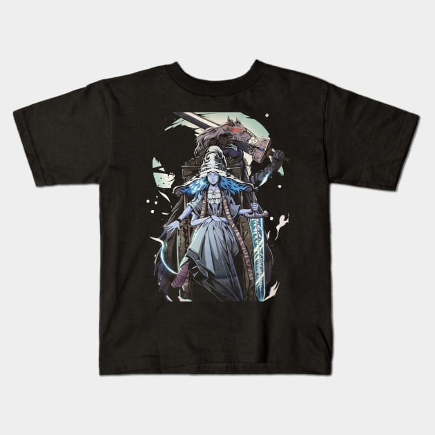 elden ring Kids T-Shirt by Ninja banana